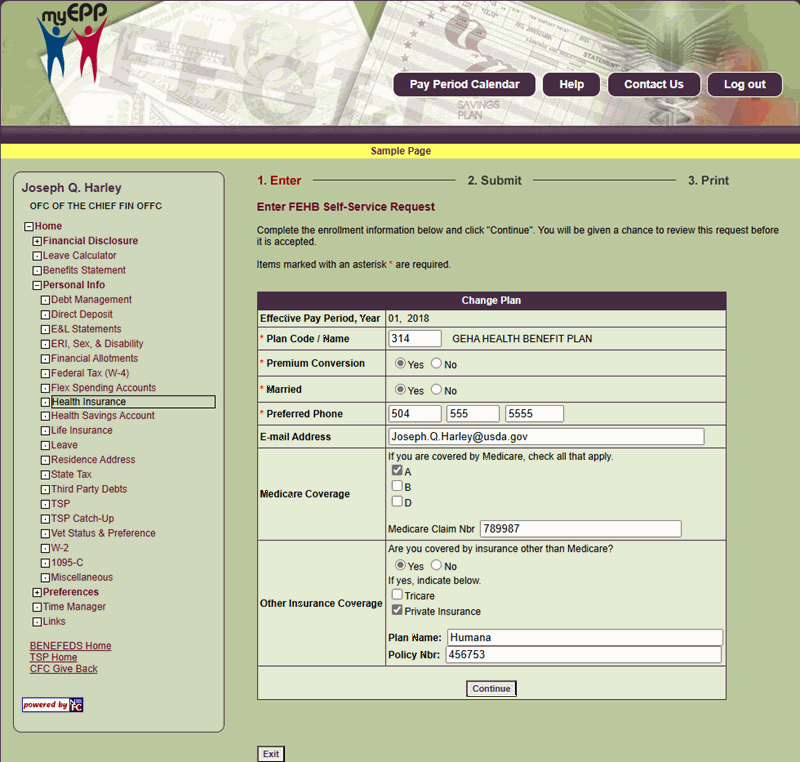 Health Insurance Self Service